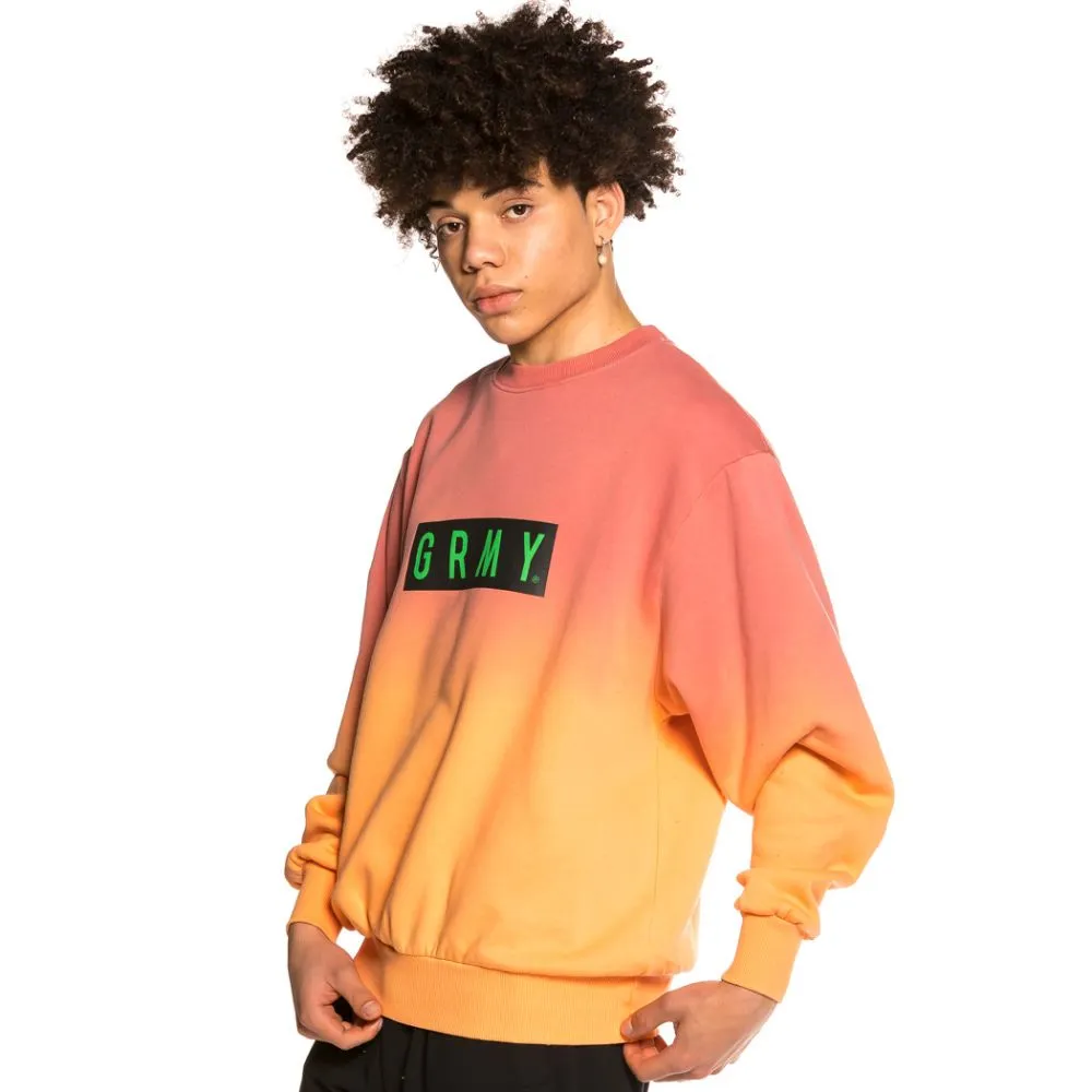 Sudadera Grimey "Frenzy" Gradient Crewneck - Pink | Summer 21