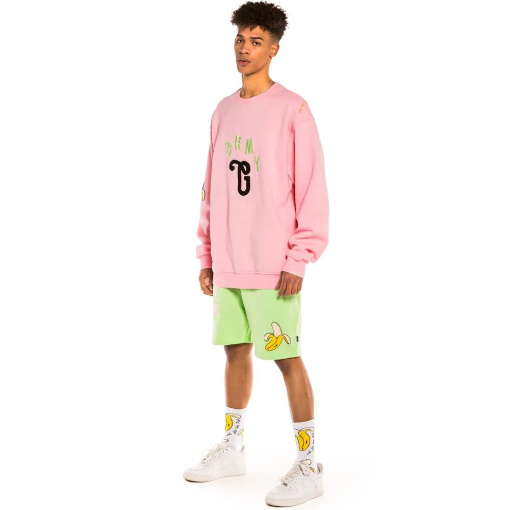 Sudadera Grimey "Jungle Punch" Crewneck - Pink | Spring 22