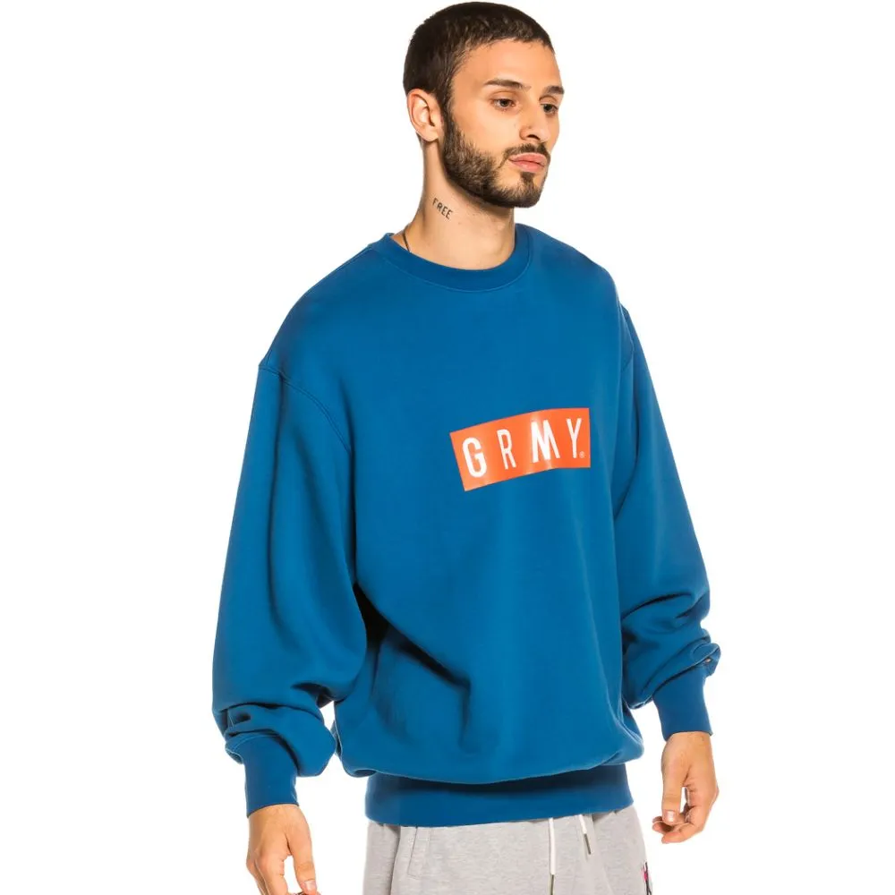 Sudadera Grimey Steez Crewneck FW20 Blue