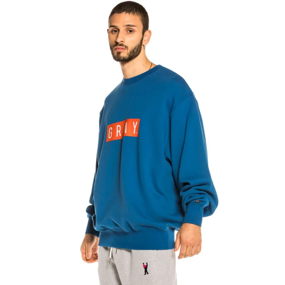 Sudadera Grimey Steez Crewneck FW20 Blue