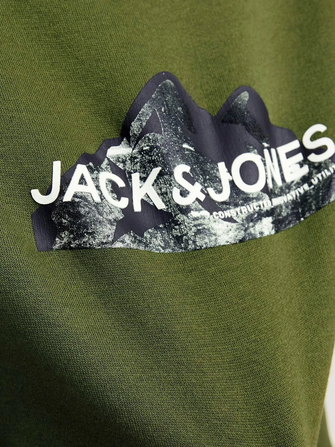 Sudadera Logotipo Junior | Verde oscuro | Jack & Jones®