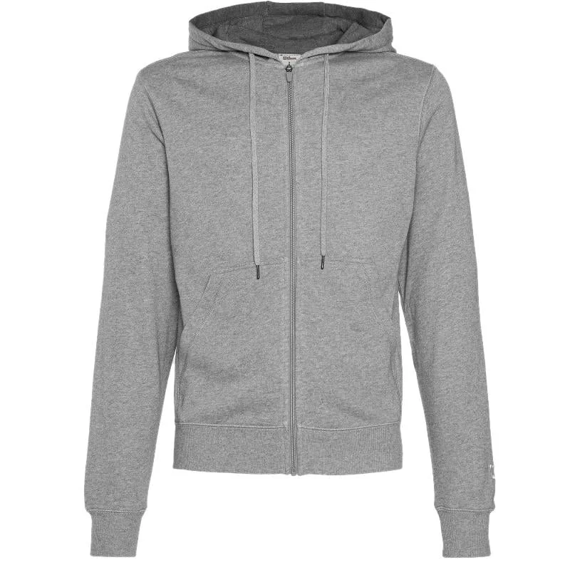 Sudadera Wilson M Unisex Team Zip Hoodie Gris