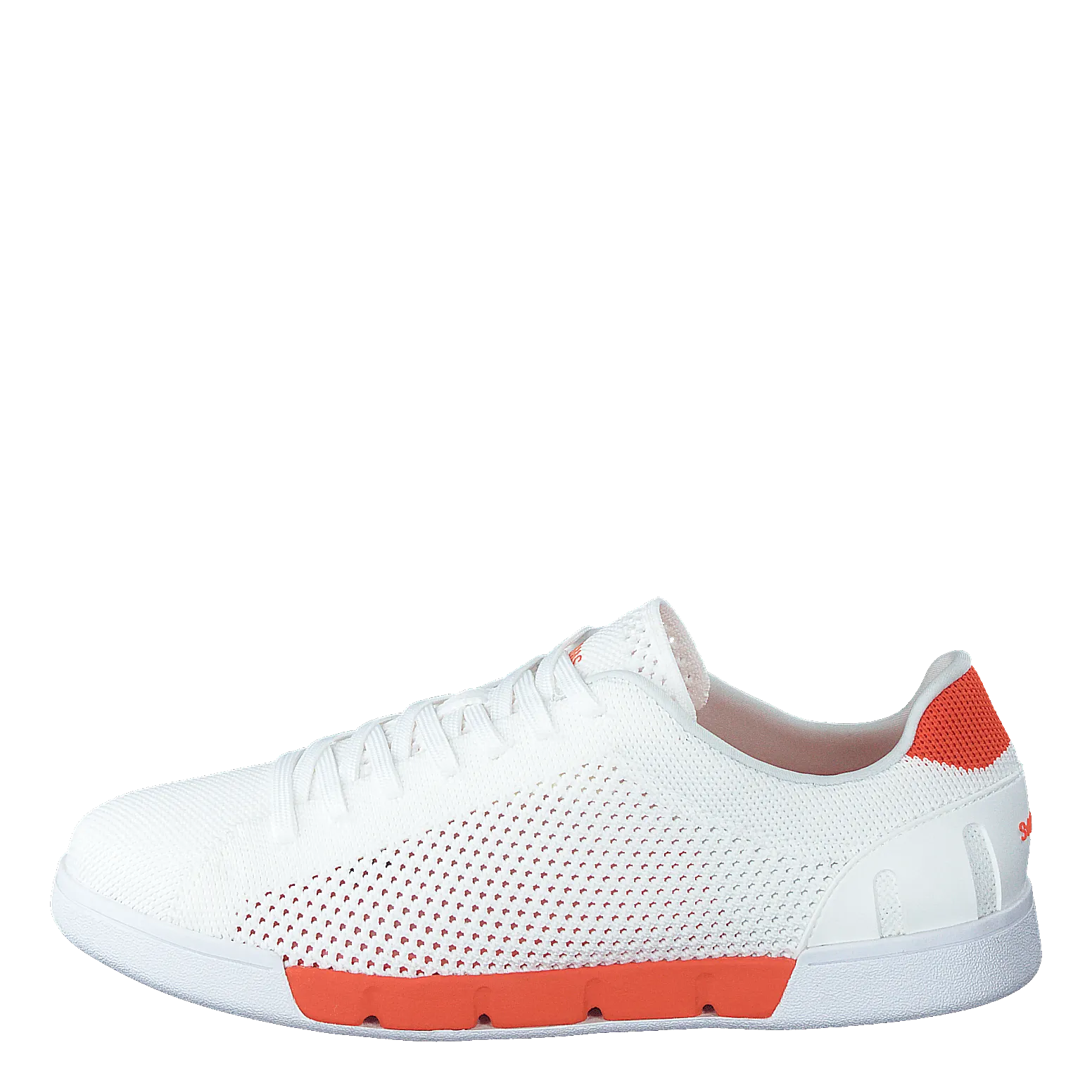 Swims zapatos Breeze Tennis Knit White/swims Orange