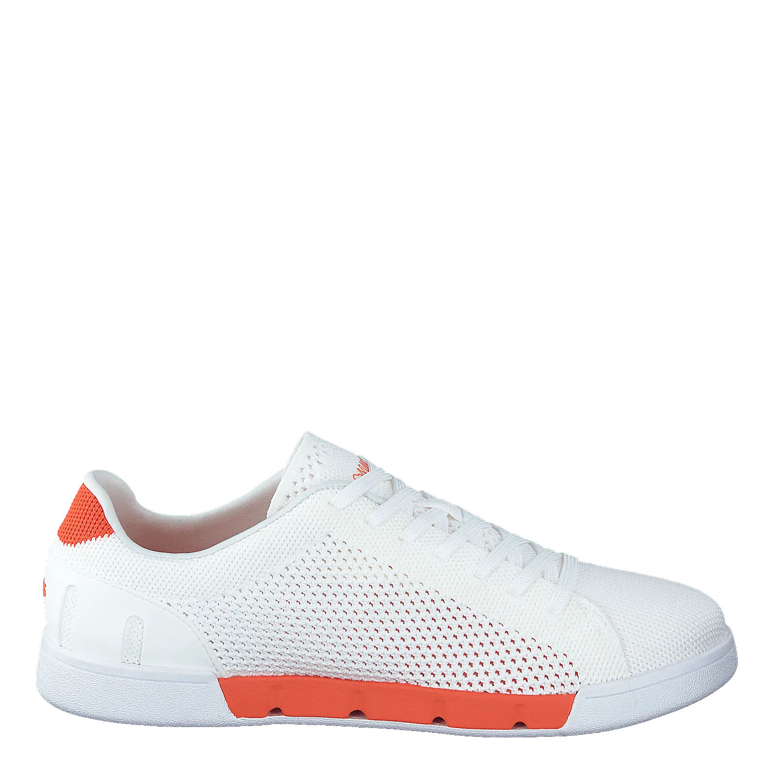 Swims zapatos Breeze Tennis Knit White/swims Orange