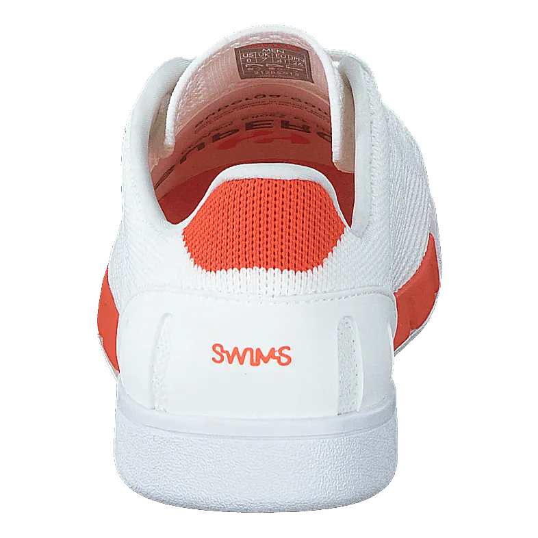 Swims zapatos Breeze Tennis Knit White/swims Orange