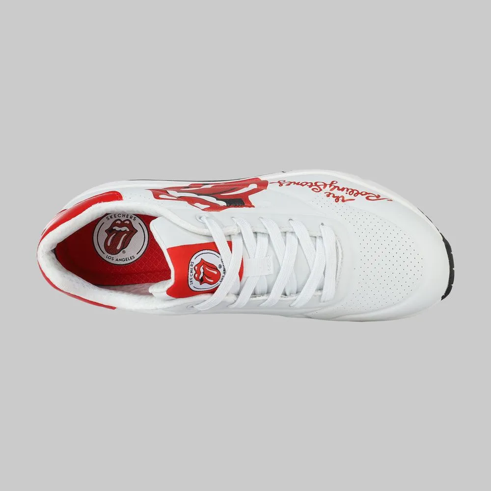 Tenis Skechers Uno X Rolling Stones Mujer