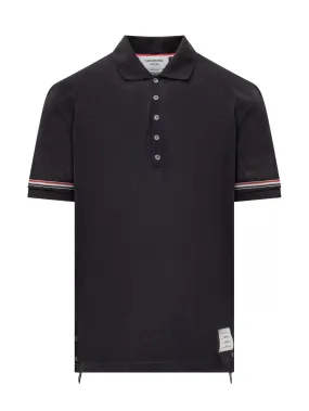 THOM BROWNE RWB Logo Polo Shirt