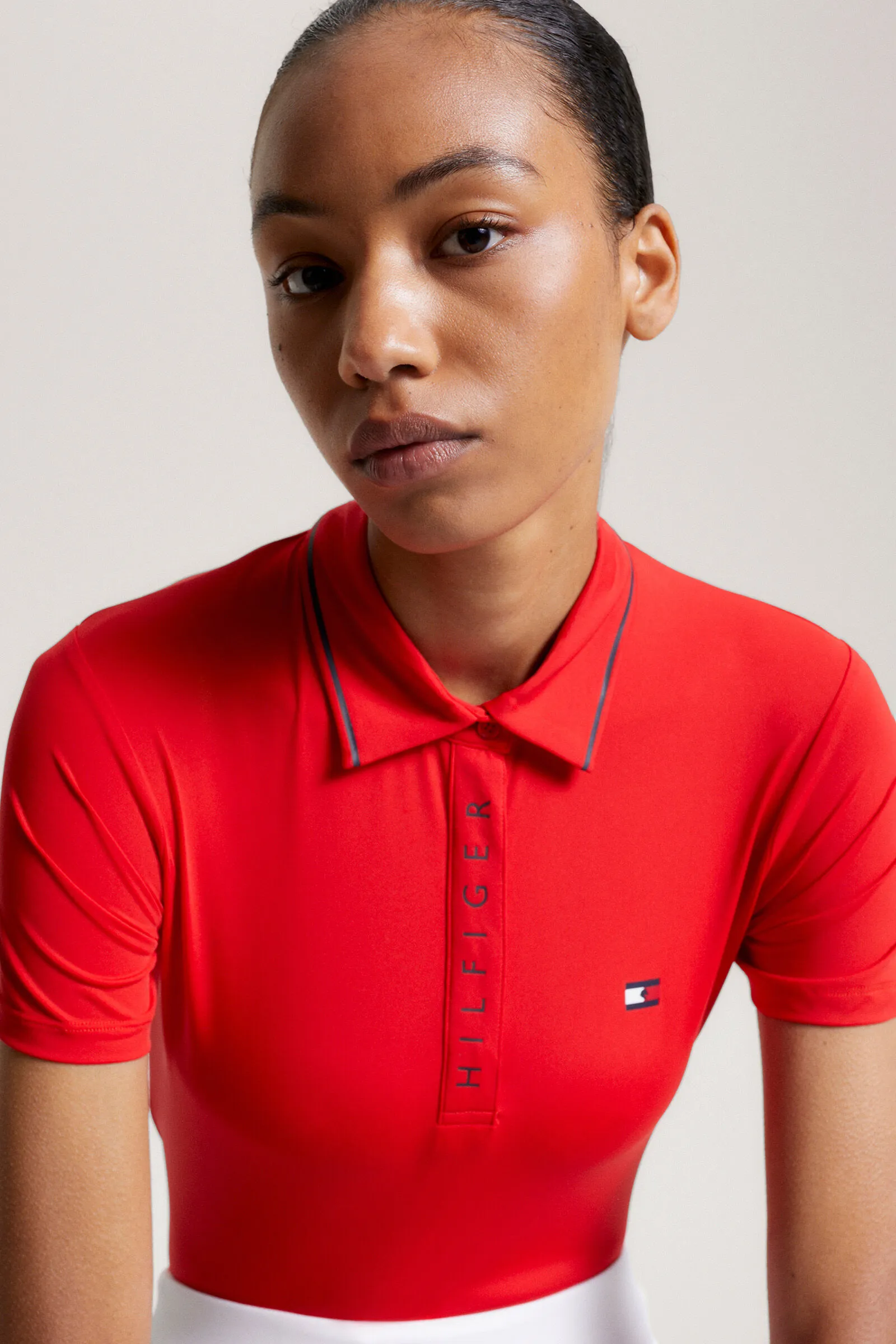 Tommy Hilfiger Equestrian Camiseta Polo Harlem de manga corta con logo