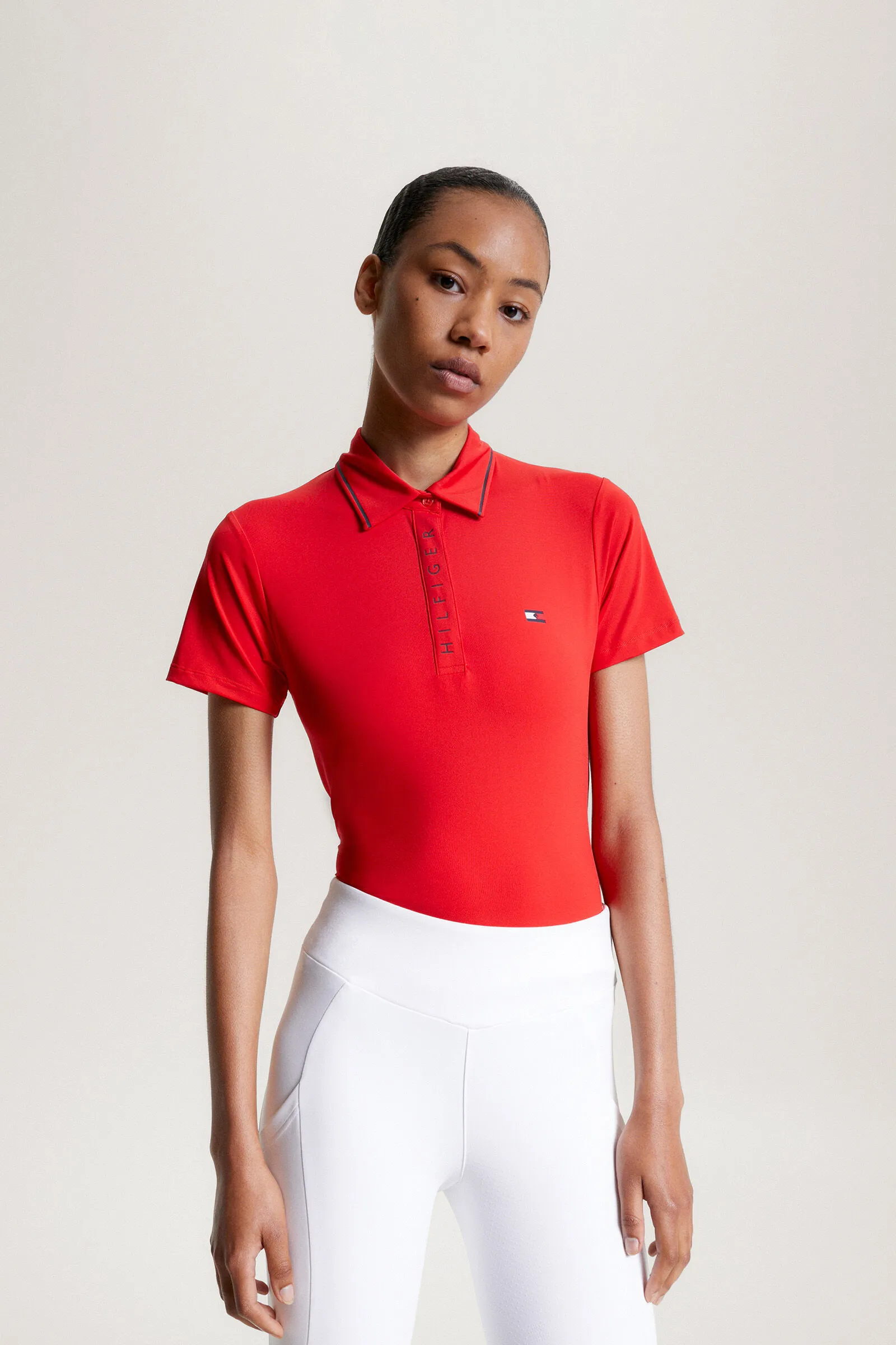 Tommy Hilfiger Equestrian Camiseta Polo Harlem de manga corta con logo