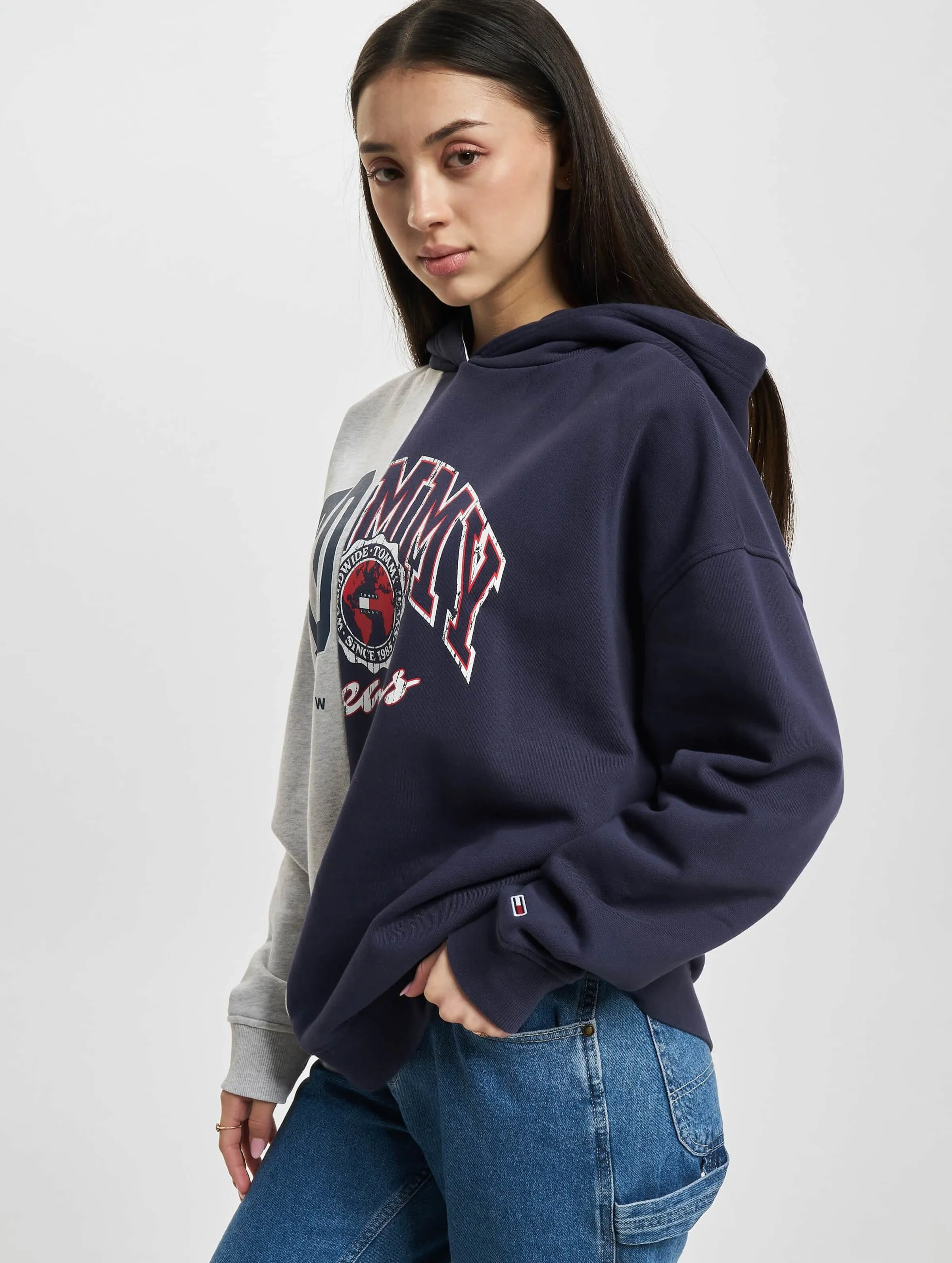 Tommy Jeans Tommy Jeans Oversized College Splicing Hoody