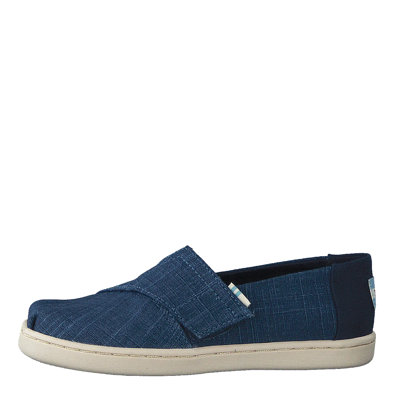 Toms zapatos Mblu Croshatch Linen Tn Alpr E Blue