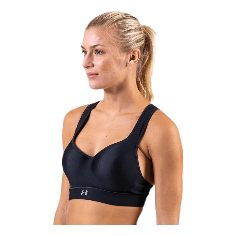 Under Armour Warp Knit High Impact Bra Black