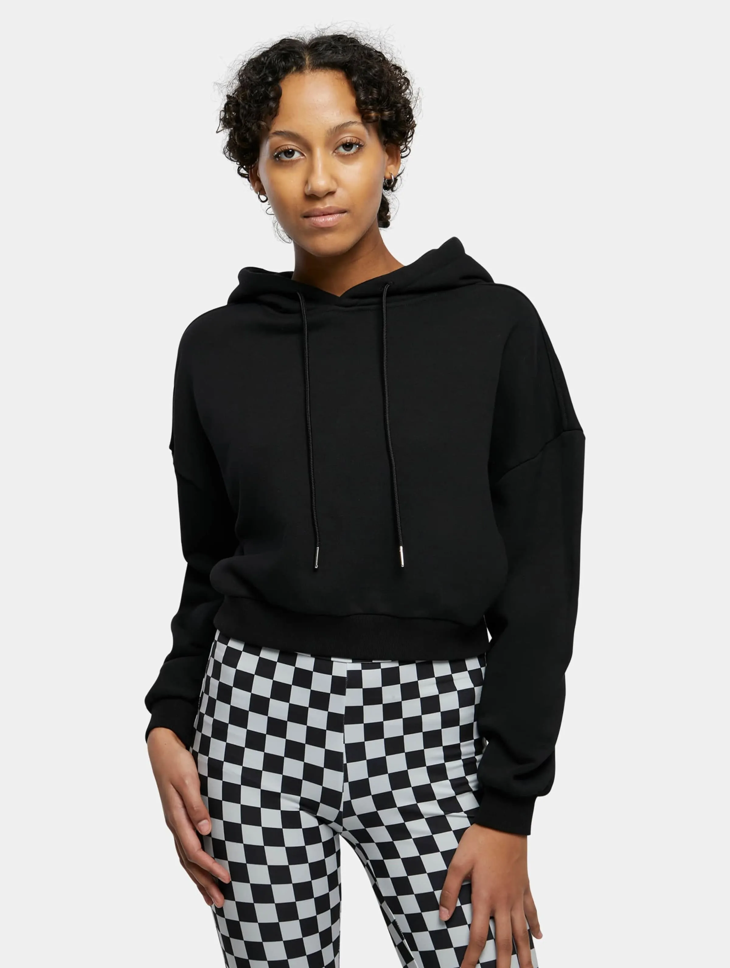 Urban Classics Ladies Cropped Heavy Hoody