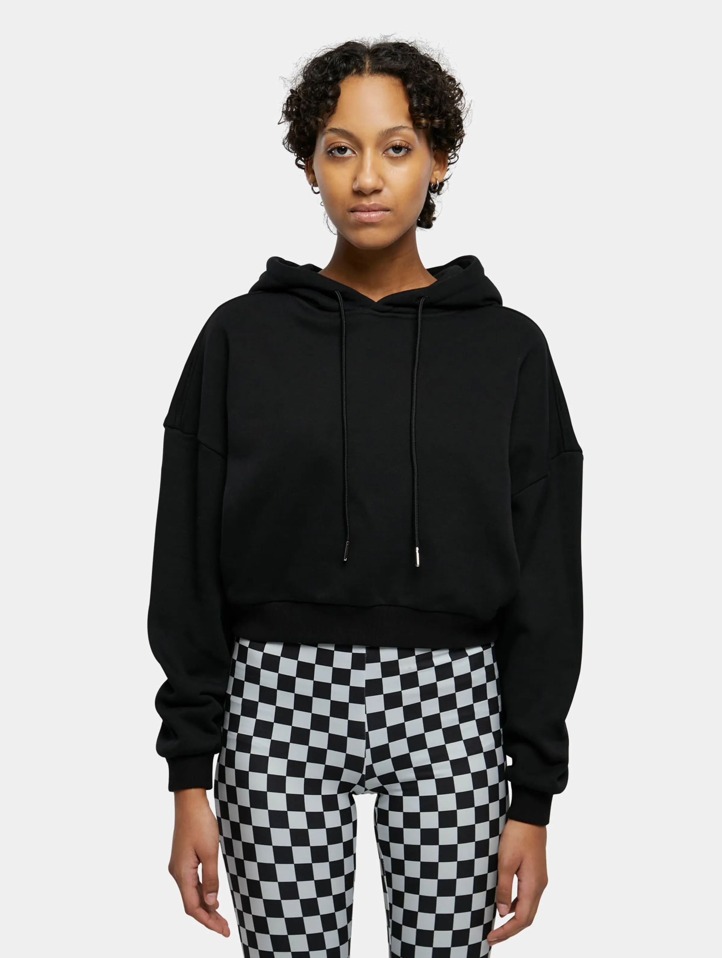 Urban Classics Ladies Cropped Heavy Hoody