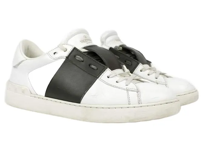 VALENTINO GARAVANI Deportivas T.UE 39 cuero Blanco 