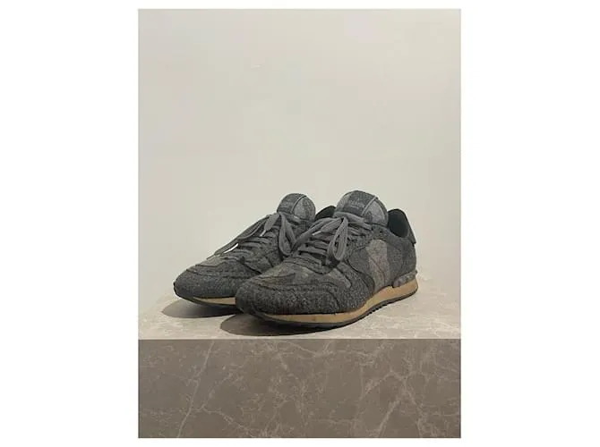 VALENTINO GARAVANI Deportivas T.UE 41 paño Gris 