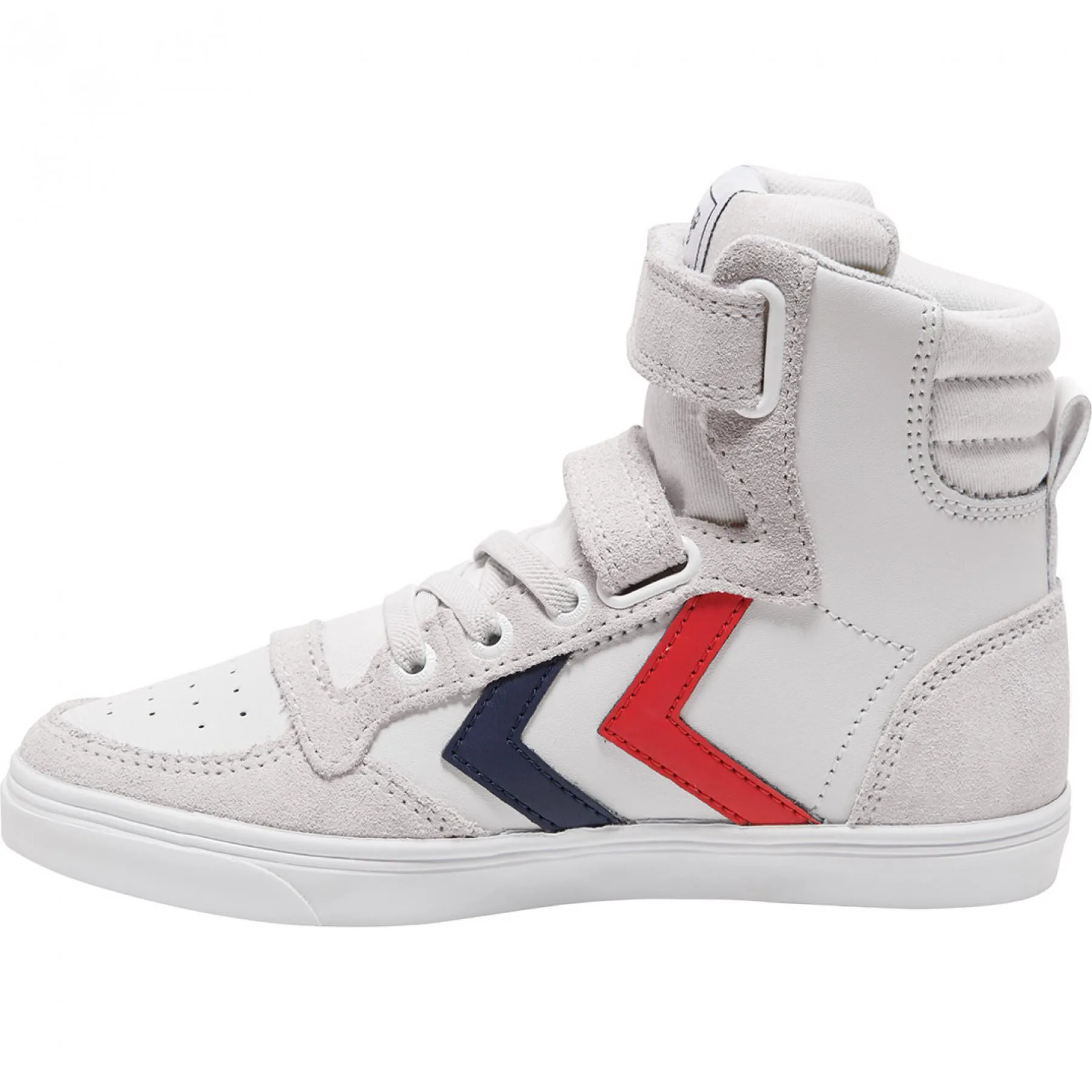 Zapatillas niños Hummel slimmer stadil leather high [Tamaño 27]