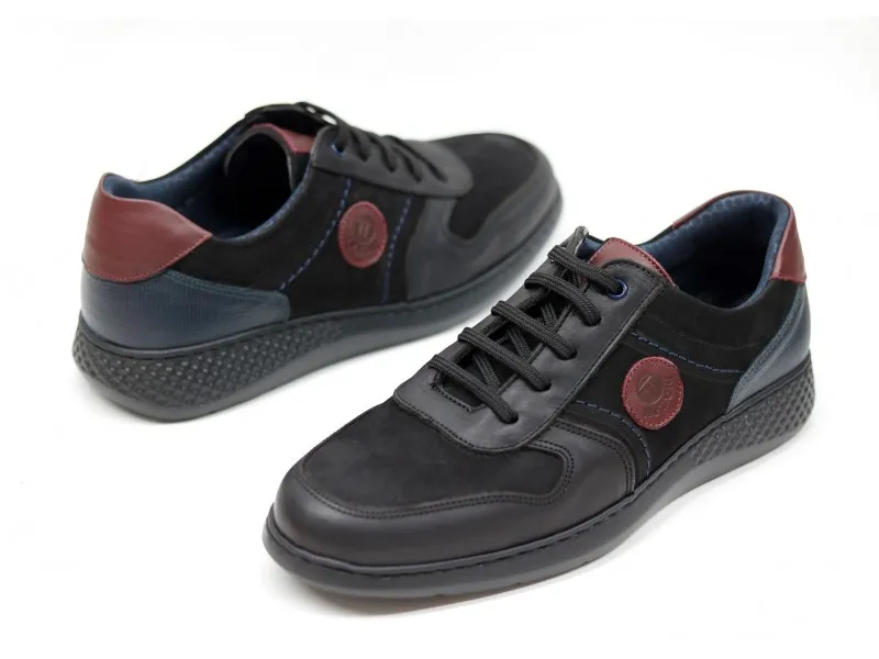 ZAPATO SPORT 78 NOTTON EN COLOR NEGRO