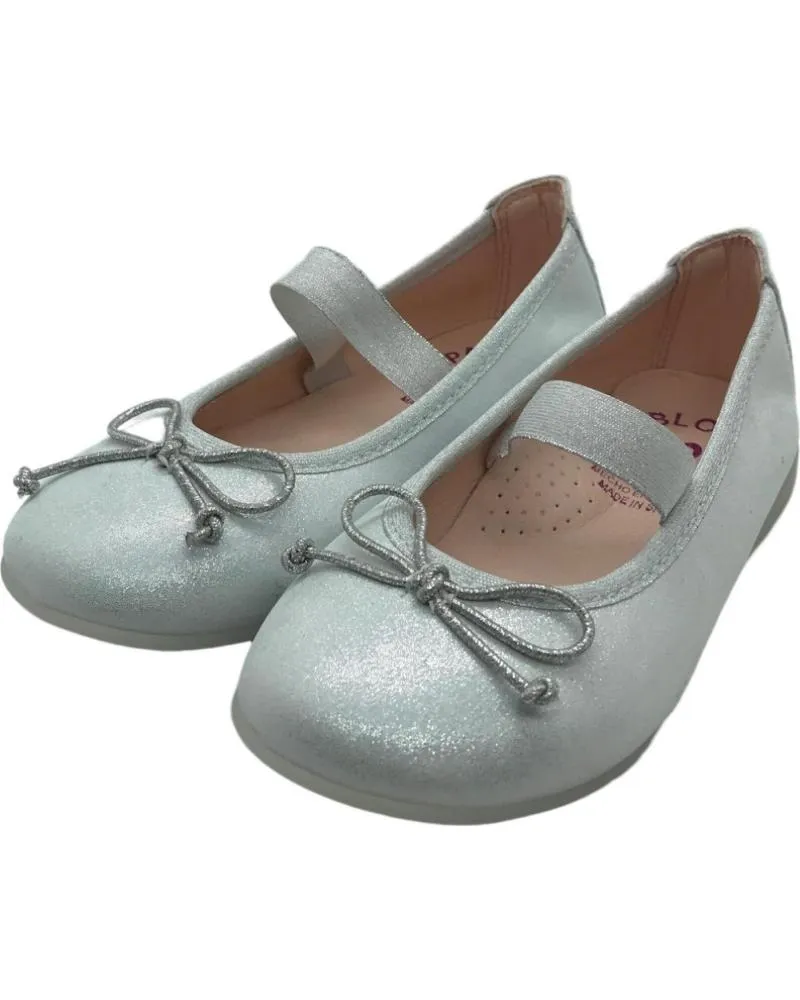 Zapatos de Niña PABLOSKY BAILARINAS NINA 351155 BLANCO