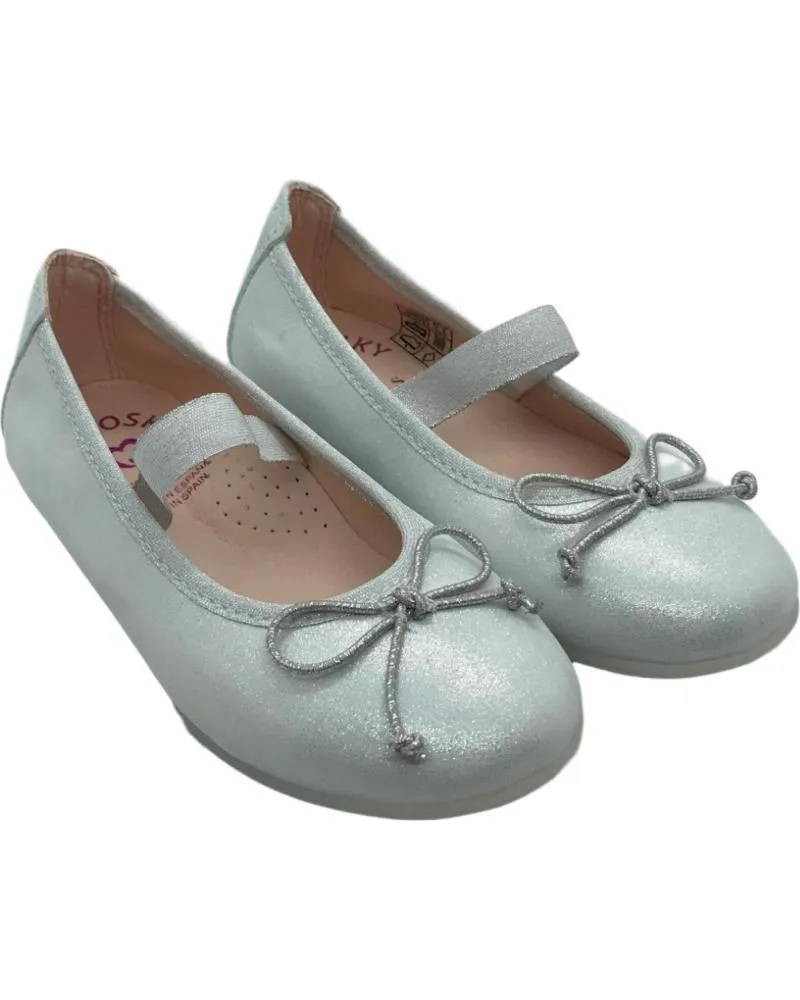 Zapatos de Niña PABLOSKY BAILARINAS NINA 351155 BLANCO